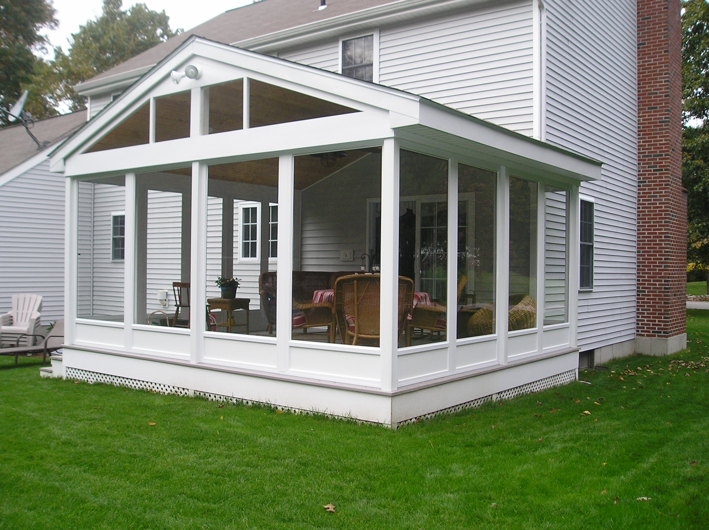 Enjoy A Screen Porch Year Round With Harvey Bp Enclosure System inside size 2288 X 1712