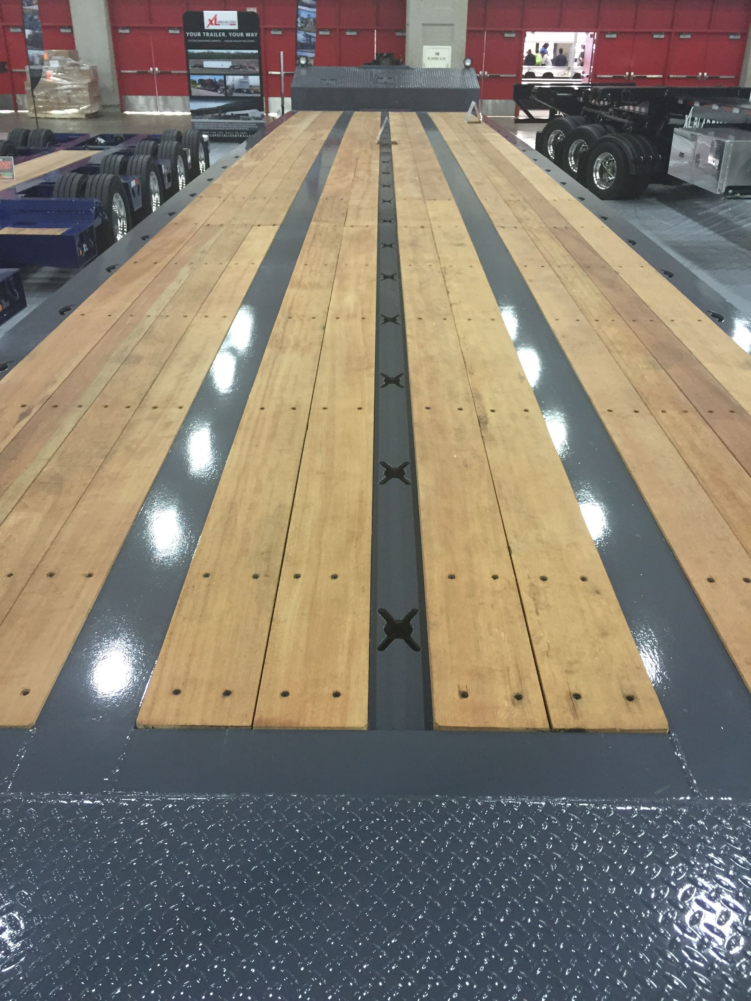 Equipment Hauler Trailer Wood Deck Installation Trailer inside measurements 2448 X 3264