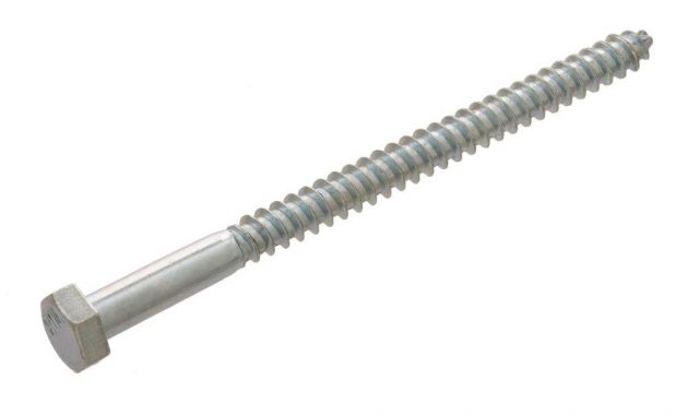 Everbilt 12 In X 10 In Zinc Lag Screw 10 Pack 805990 The Home regarding measurements 1000 X 1000