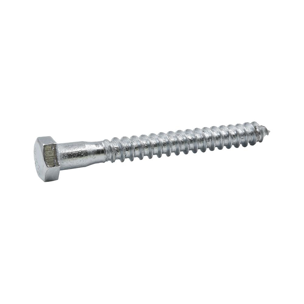 Everbilt 38 In X 3 12 In Zinc Plated Hex Lag Screw 25 Pack with dimensions 1000 X 1000