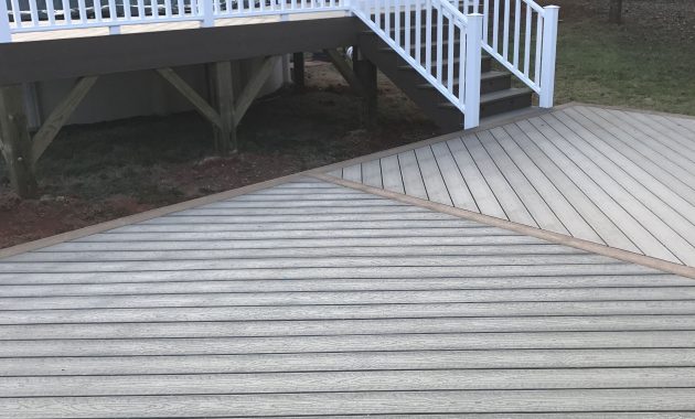 Evergrain Composite Deck Cape Cod Grey With Weathered Wood Picture pertaining to measurements 3024 X 4032