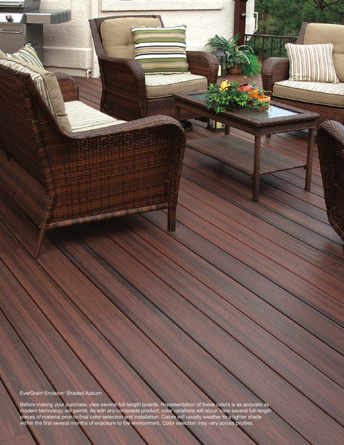 Evergrain Composite Decking Colors Tamko Reviews Gossen Pvc Deck intended for proportions 1391 X 1800