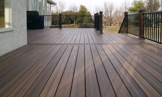 Evergrain Envision Vinyl Wrapped Composite Deck Pictures Built in sizing 1500 X 1154