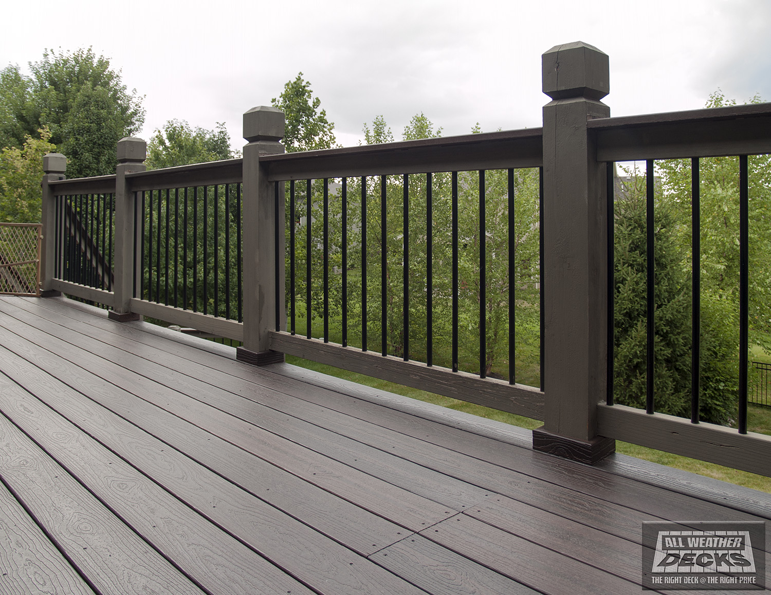 Evergrain Envision Vinyl Wrapped Composite Deck Pictures Built with measurements 1500 X 1158