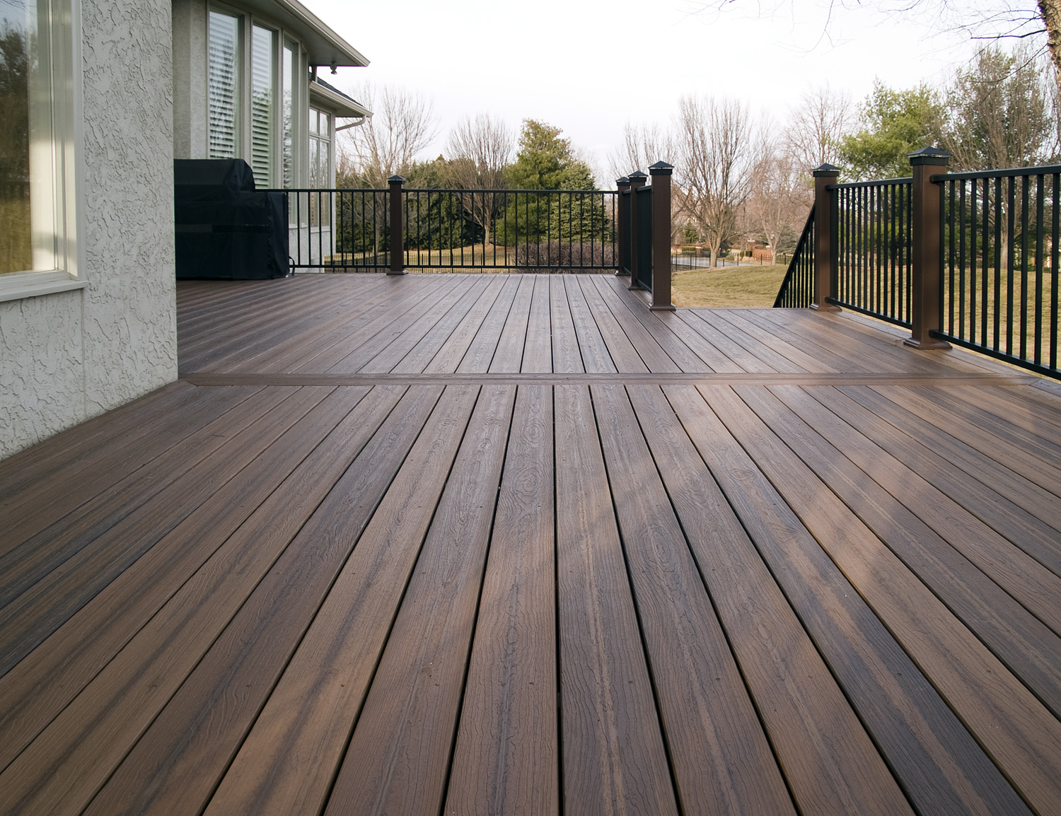 Evergrain Envision Vinyl Wrapped Composite Deck Pictures Built within dimensions 1500 X 1154