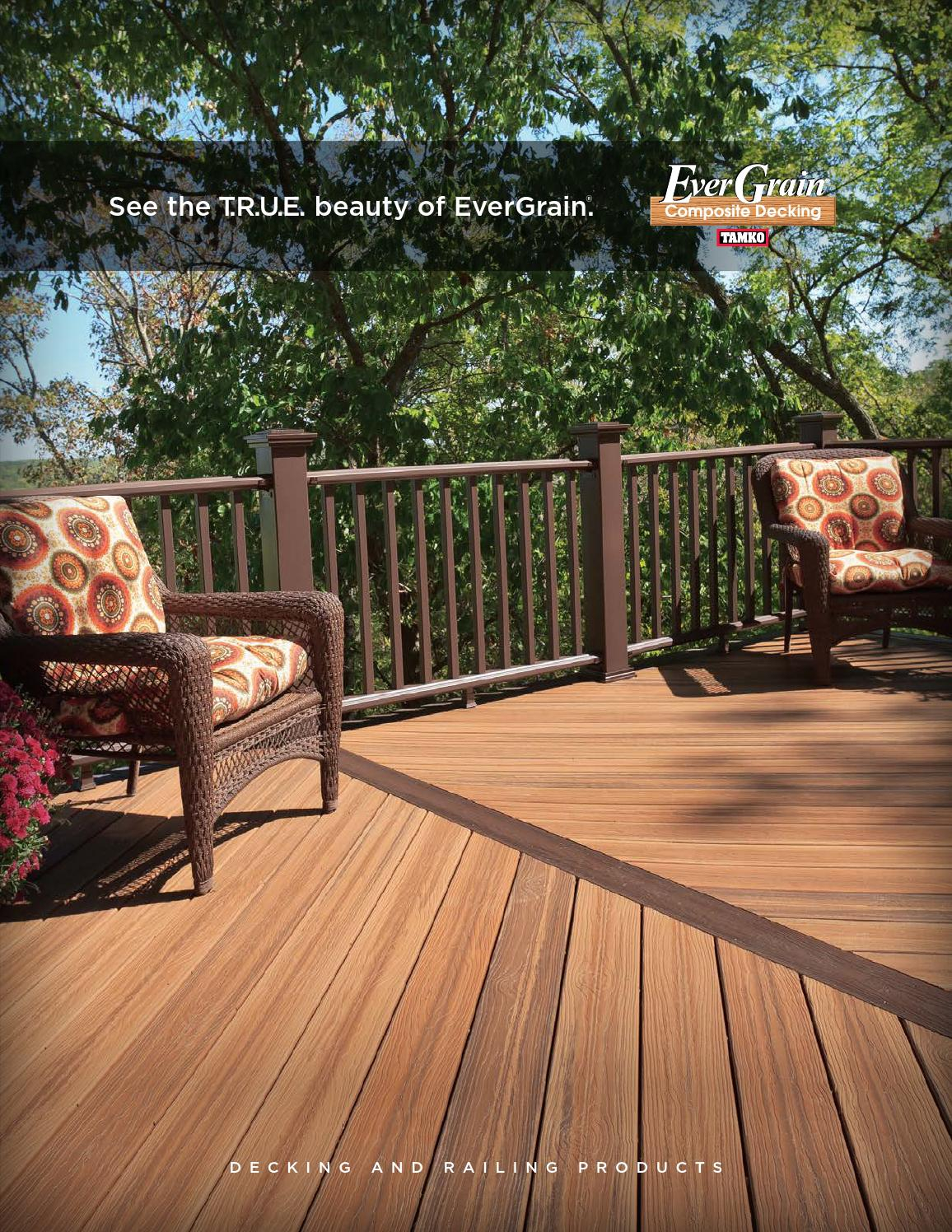 Evergrain Tamko Full Deck Railing Brochure 2016 Meeks in size 1156 X 1496