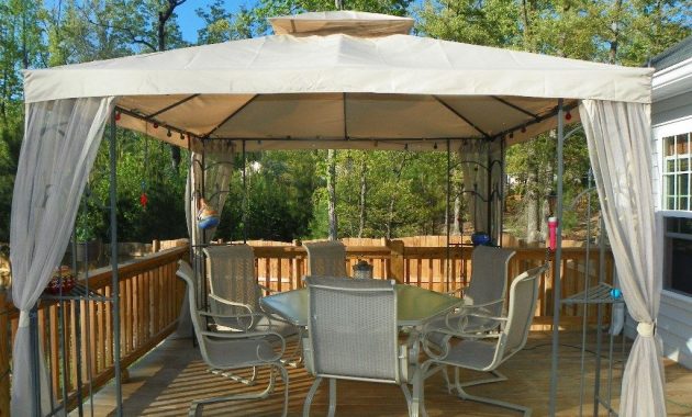 Exterior Best Better Homes And Gardens Portable Patio Gazebo in sizing 1024 X 768