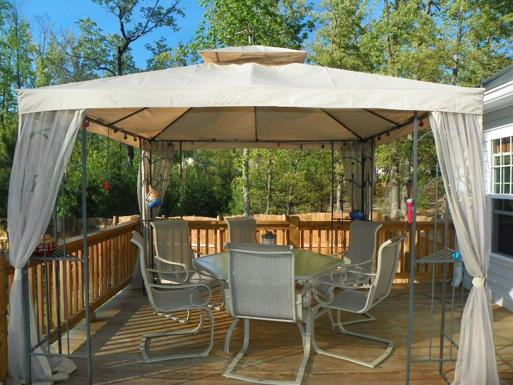 Exterior Best Better Homes And Gardens Portable Patio Gazebo in sizing 1024 X 768