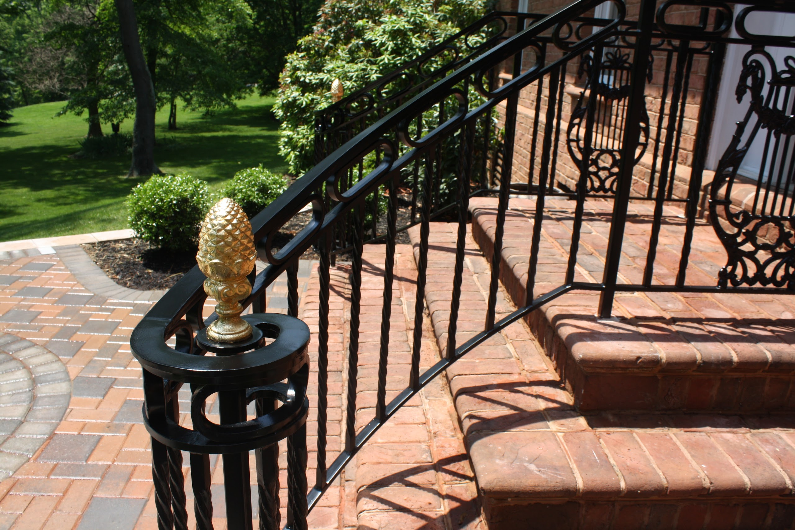 Exterior Railings Antietam Iron Works inside dimensions 2560 X 1707