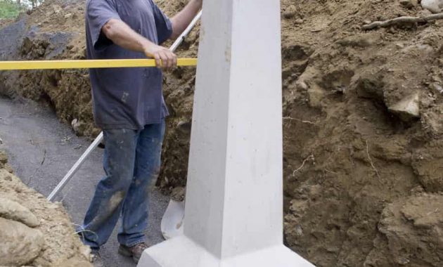 Ez Pier Solid Precast Footings Ez Crete intended for sizing 900 X 1200