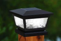 Fairmont Solar Post Cap Lights White Or Black with measurements 1166 X 779