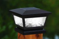 Fairmont Solar Post Cap Lights White Or Black within size 1166 X 779