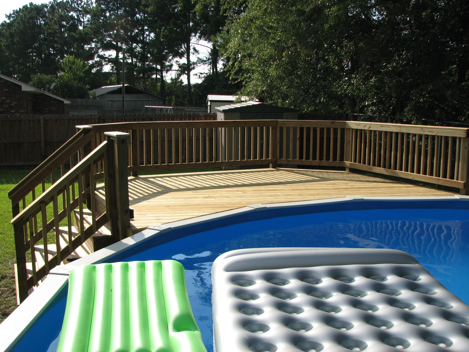 Fastiggi Landscaping Ideas Above Ground Pool Decks Wood Pool for measurements 1600 X 1200