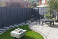 Fence Painted With Urban Slate Cuprinolwill Be Using In My New within dimensions 1632 X 918