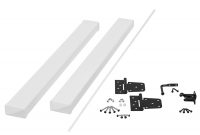 Fiberon Homeselect White Composite Deck Railing Gate Frame Kit At in proportions 900 X 900