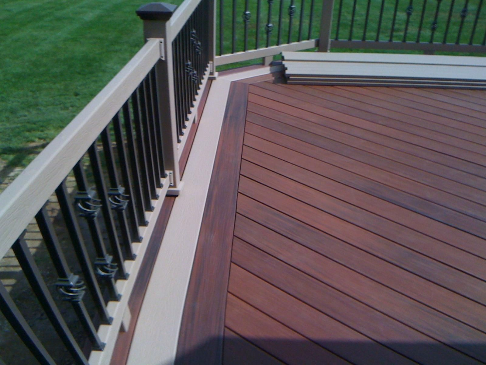 Fiberon Horizon Tropics Decking Rosewood Decks Deck Renovation with sizing 1599 X 1199