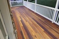 Finished Mahogany Porch With Penofin For Hardwood Deck Stain intended for dimensions 4032 X 3024