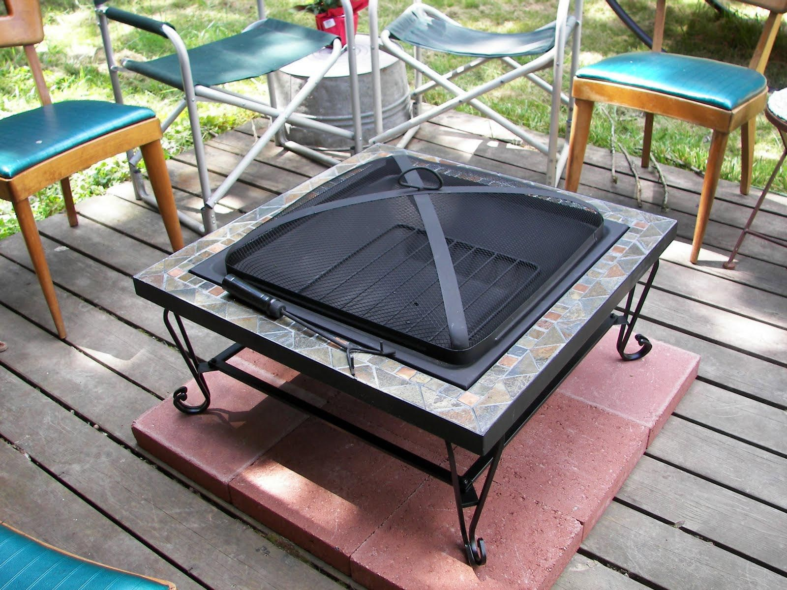 Fire Pit Pad Wood Deck Fire Pit In 2019 Deck Fire Pit Fire Pit intended for sizing 1600 X 1200