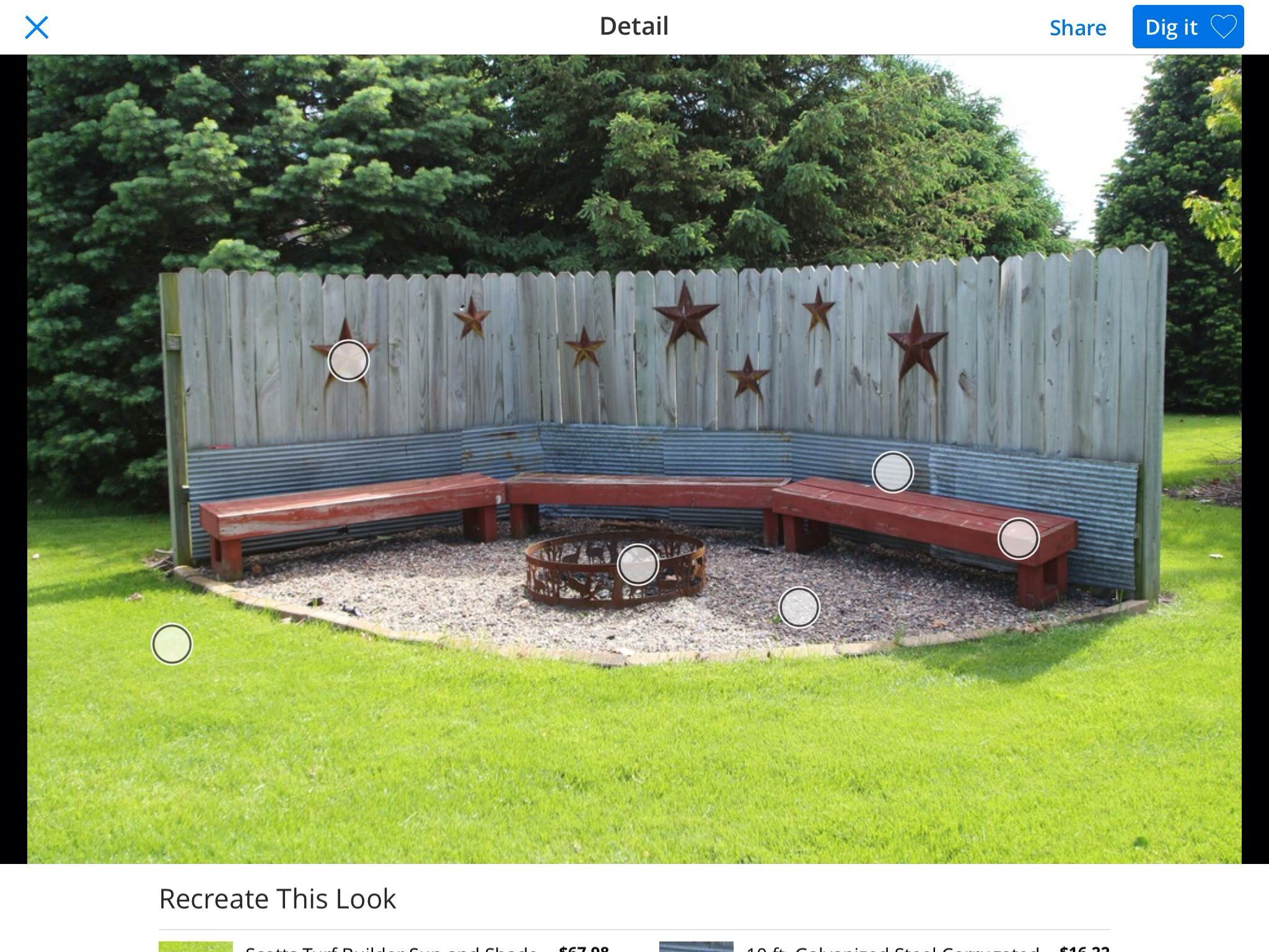 Fire Pit Wind Block Fire Pits In 2019 Fire Pit Backyard Fire regarding sizing 2048 X 1536