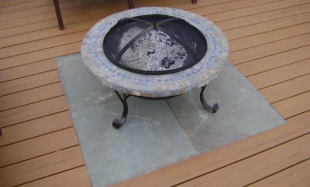 Firepit Or Chiminea On Elevated Deck Methods Decks Fencing within dimensions 1024 X 768