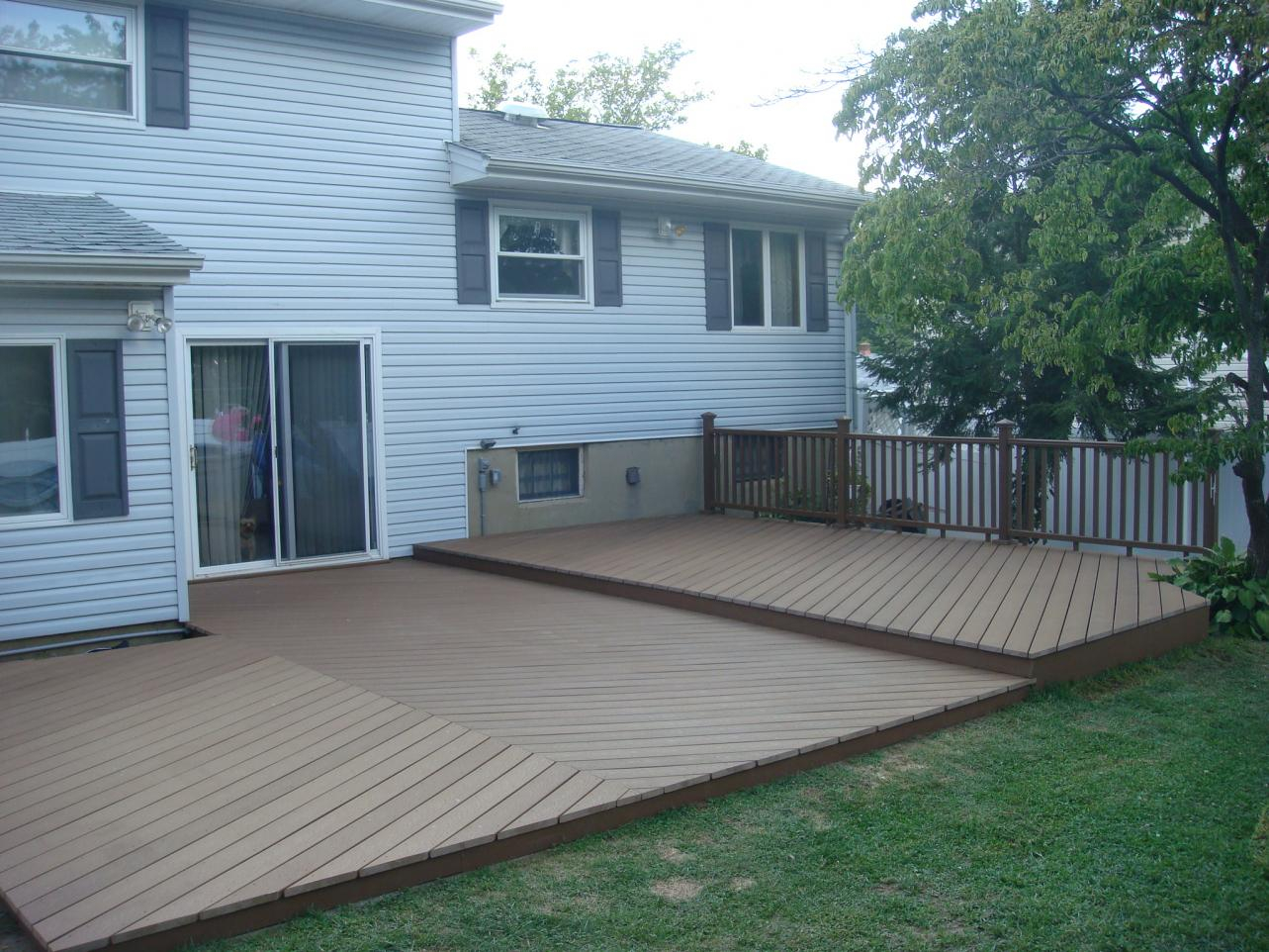 First Ground Level Deckneed Advice Please Decks Fencing with dimensions 1283 X 962