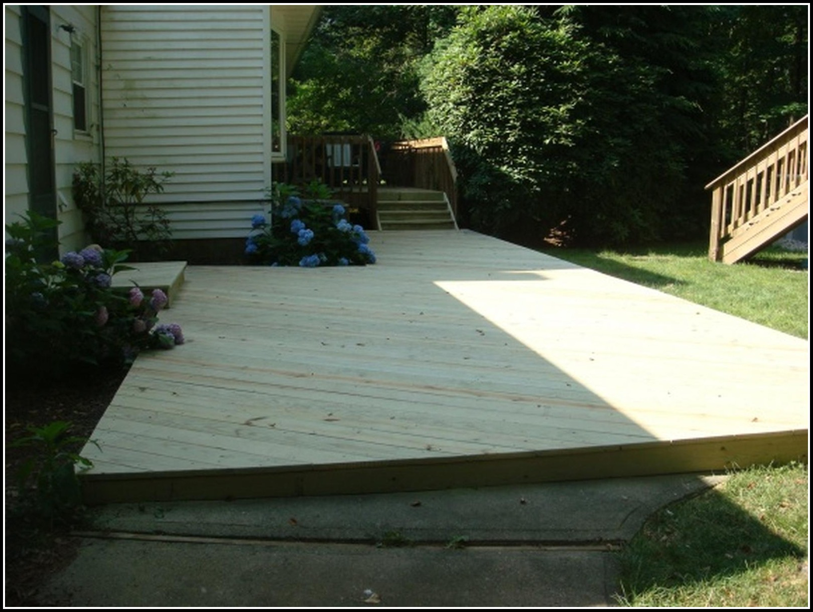 Floating Deck Over Concrete Patio Decks Home Decorating Ideas inside dimensions 1620 X 1220