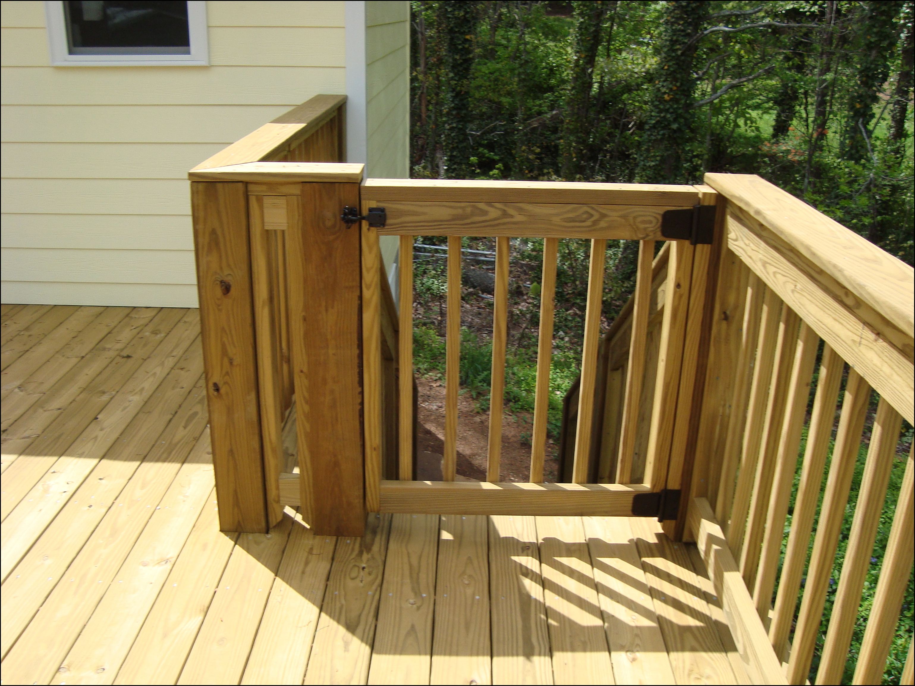 Gate For Deck Stairs 13 intended for size 3078 X 2310