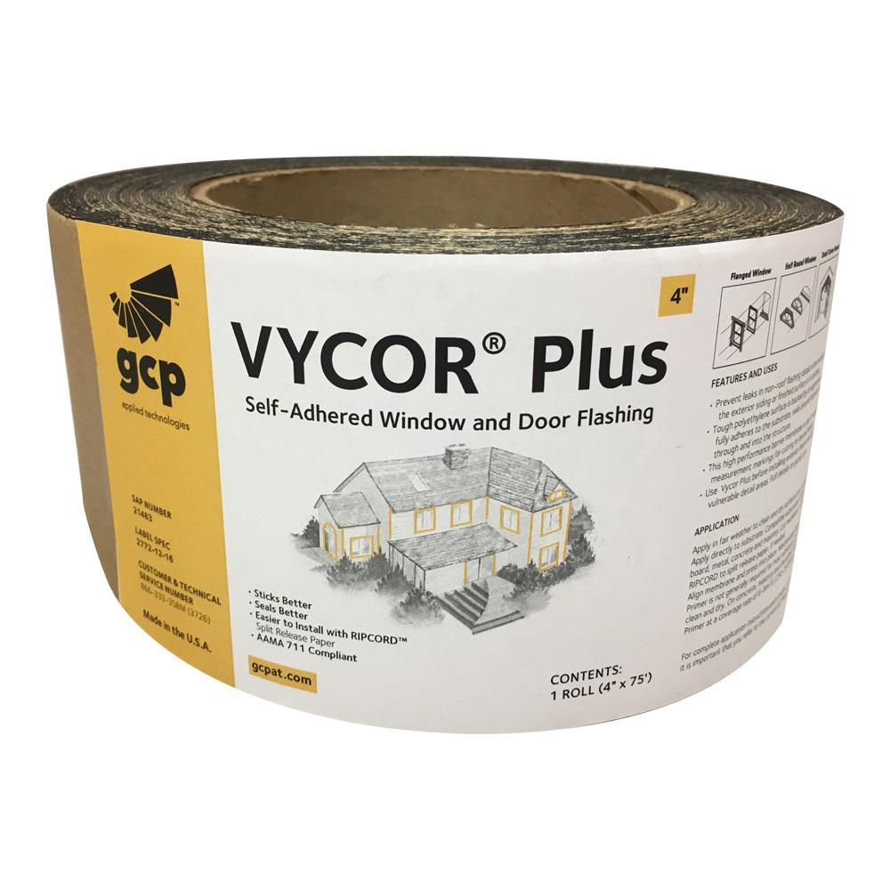 Gcp Applied Technologies Vycor Plus 4 In X 75 Ft Roll Fully inside proportions 1000 X 1000