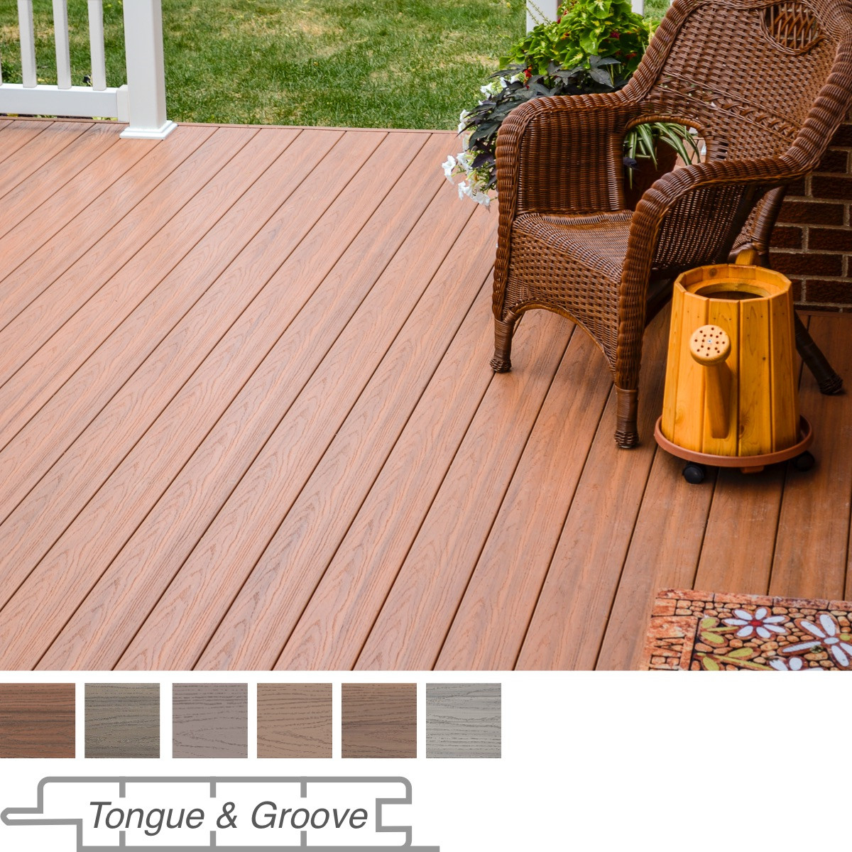 Genovations Decking Pvc Decking Decksdirect for proportions 1200 X 1200