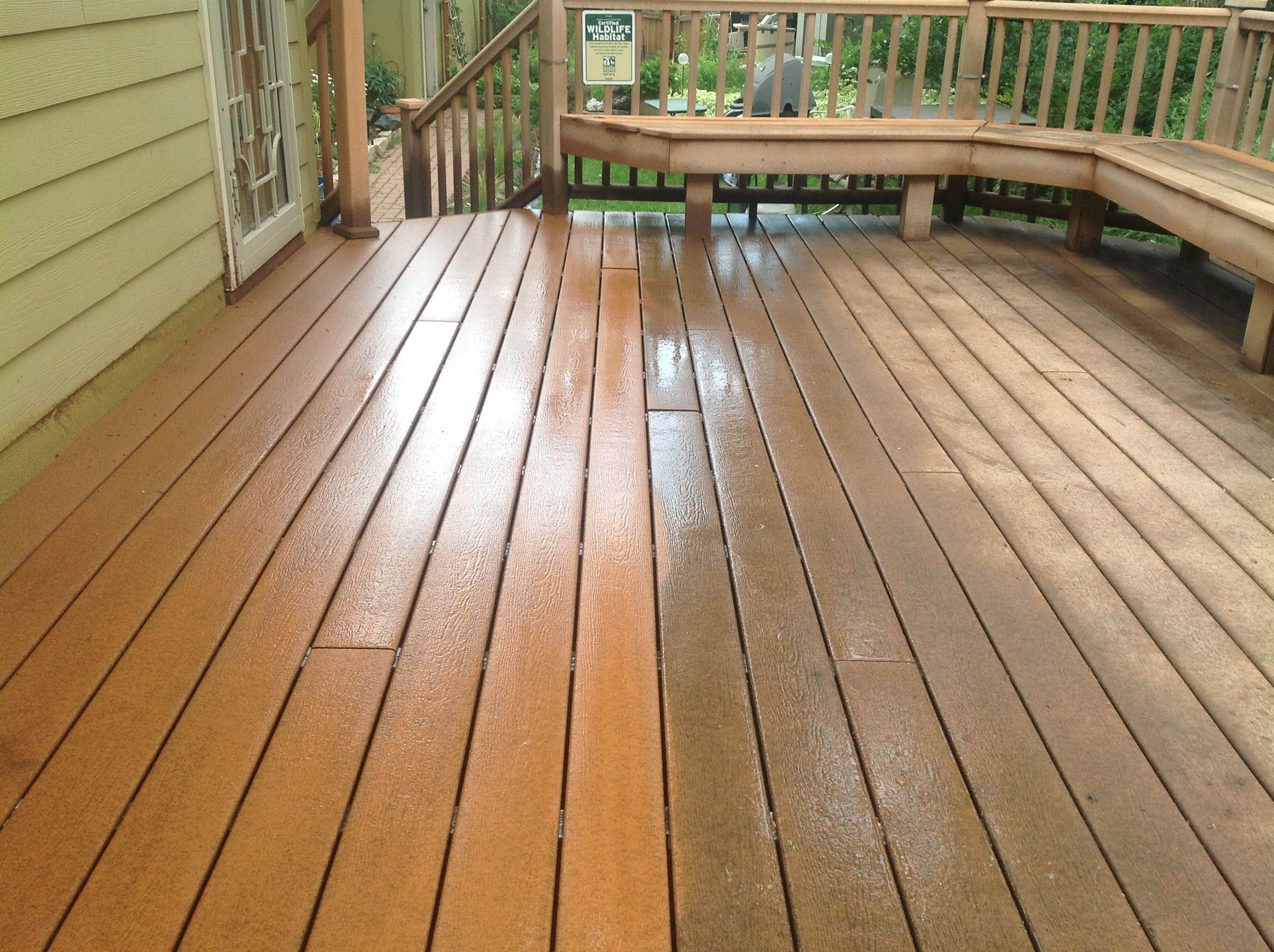 Getting Rid Of Mildew And Algae Off Of Your Deck Janitorial Services with proportions 2592 X 1936