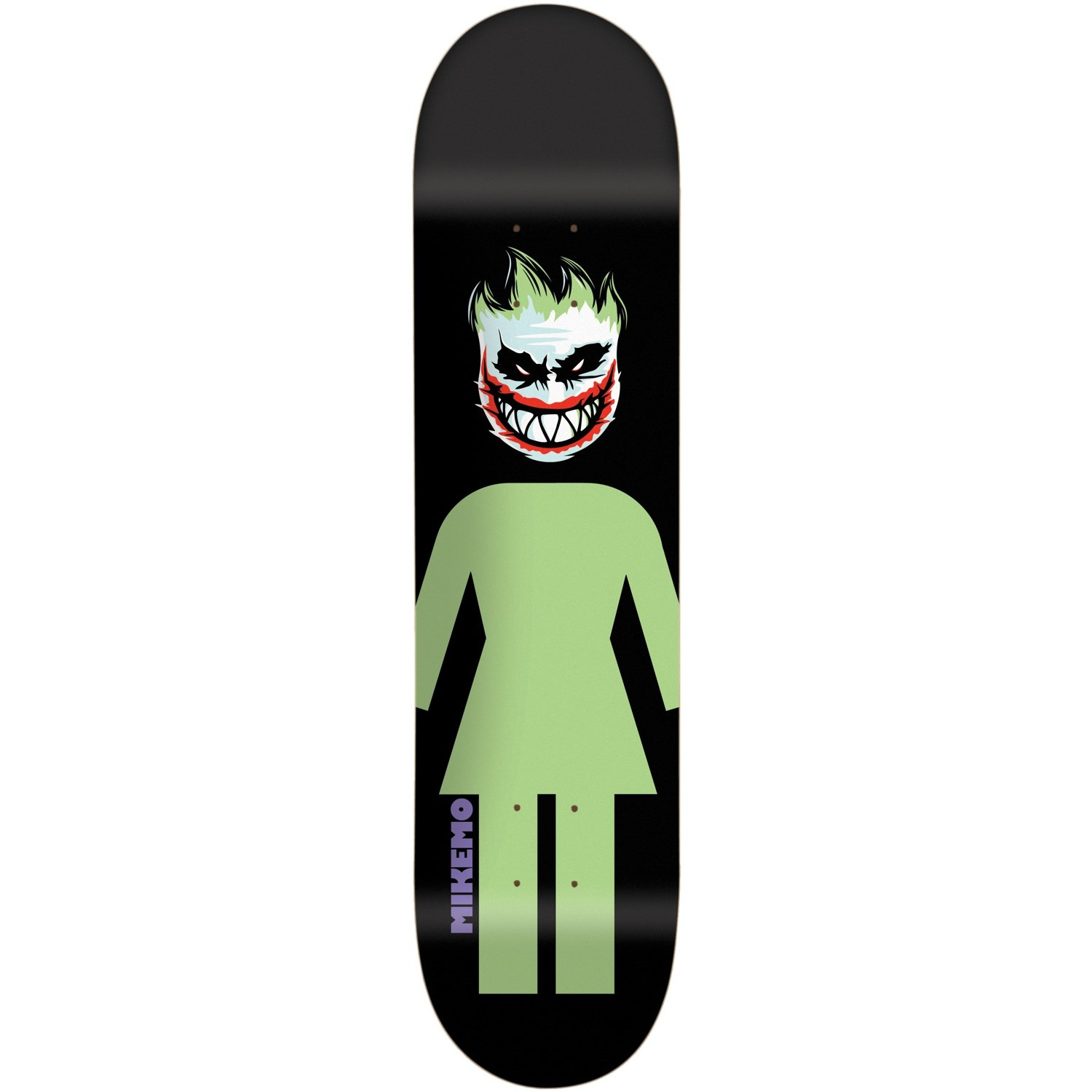 Girl Mike Mo Capaldi Joker Spitfire 80 Skateboard Deck Evo for proportions 1500 X 1500