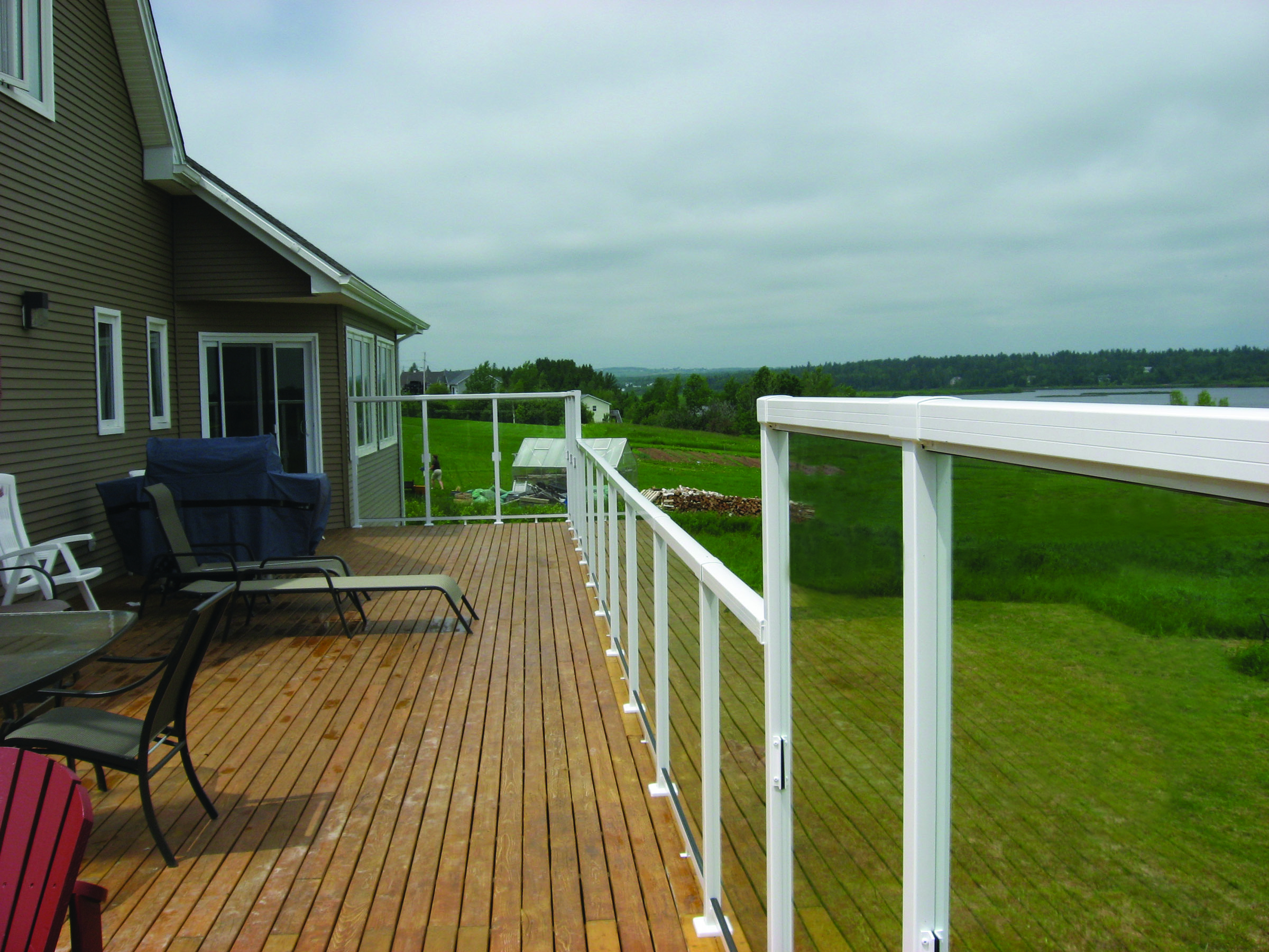 Glass Wind Wall Vista Railing Systems pertaining to size 2400 X 1800