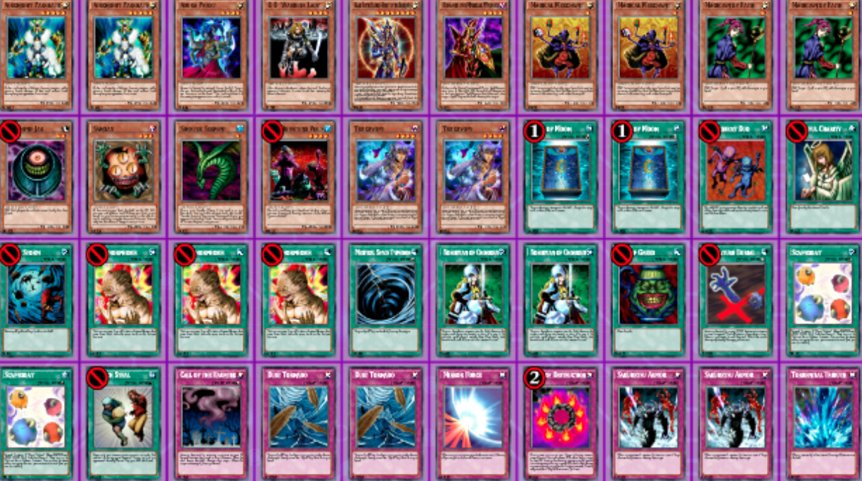 Goat Format Standard Goat Control Yugioh Deck Profile Pojo intended for measurements 1215 X 678