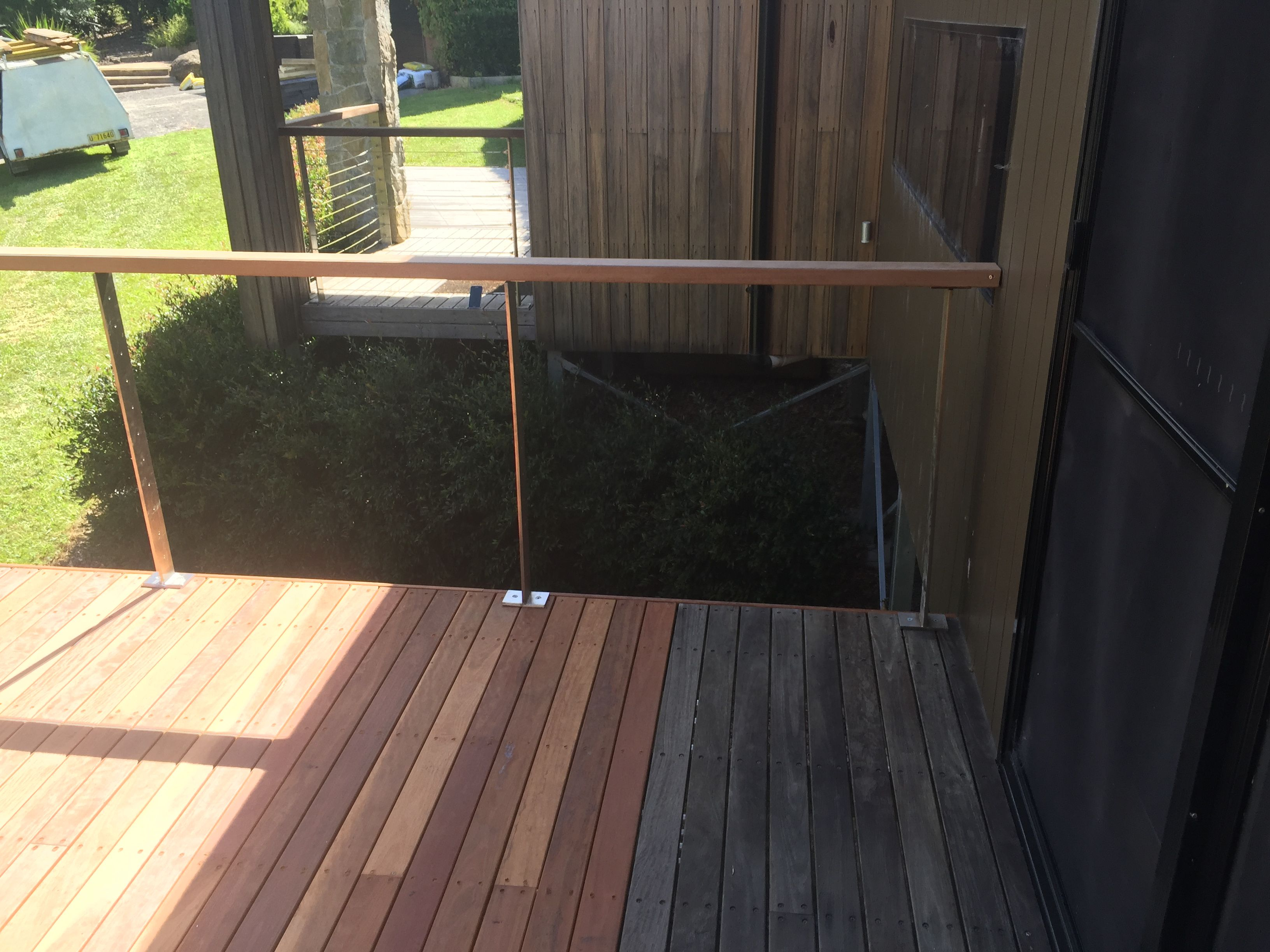 Grey Ironbark Decking New V Weathered Outdoor Home Ideas Diy within proportions 3264 X 2448