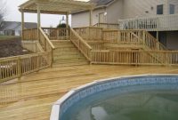 Have Archadeck Of Ft Wayne Build Your Pool Deck Landscaping Ideas pertaining to proportions 1024 X 768