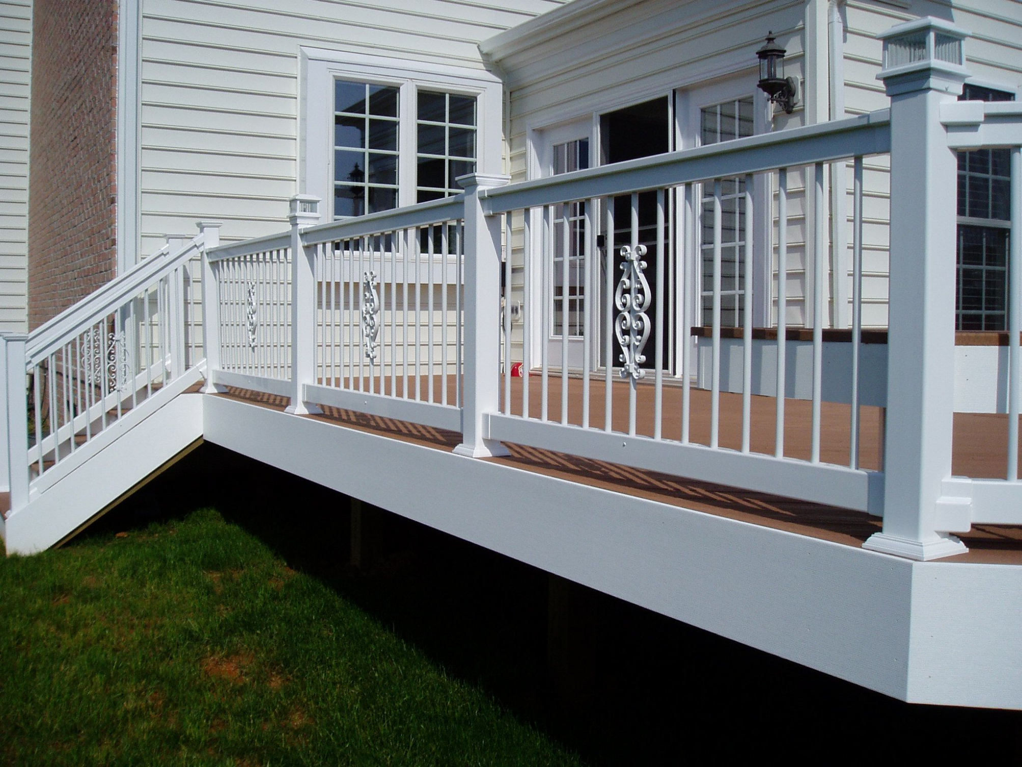 Height Of Deck Without Railing And Veranda Deck Railing Height within measurements 2007 X 1505