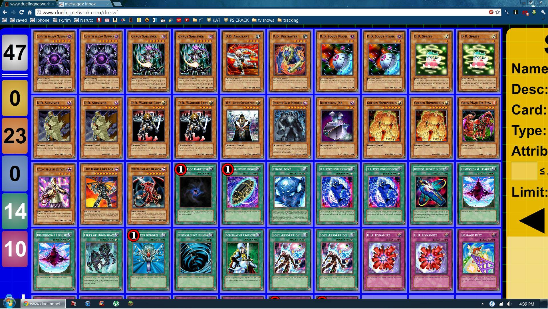 Help With My Irl Banish Monarch Deck Yugioh pertaining to sizing 1920 X 1082