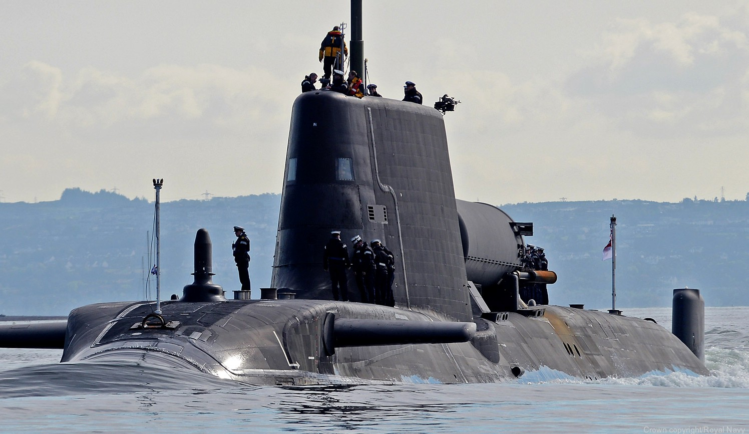 Hms Astute S 119 Attack Submarine Ssn Royal Navy inside size 1496 X 866