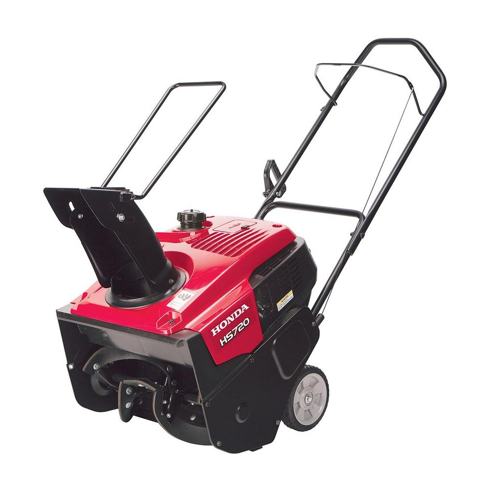 Honda Hs720am 20 In Single Stage Gas Snow Blower Hs720am The Home within proportions 1000 X 1000