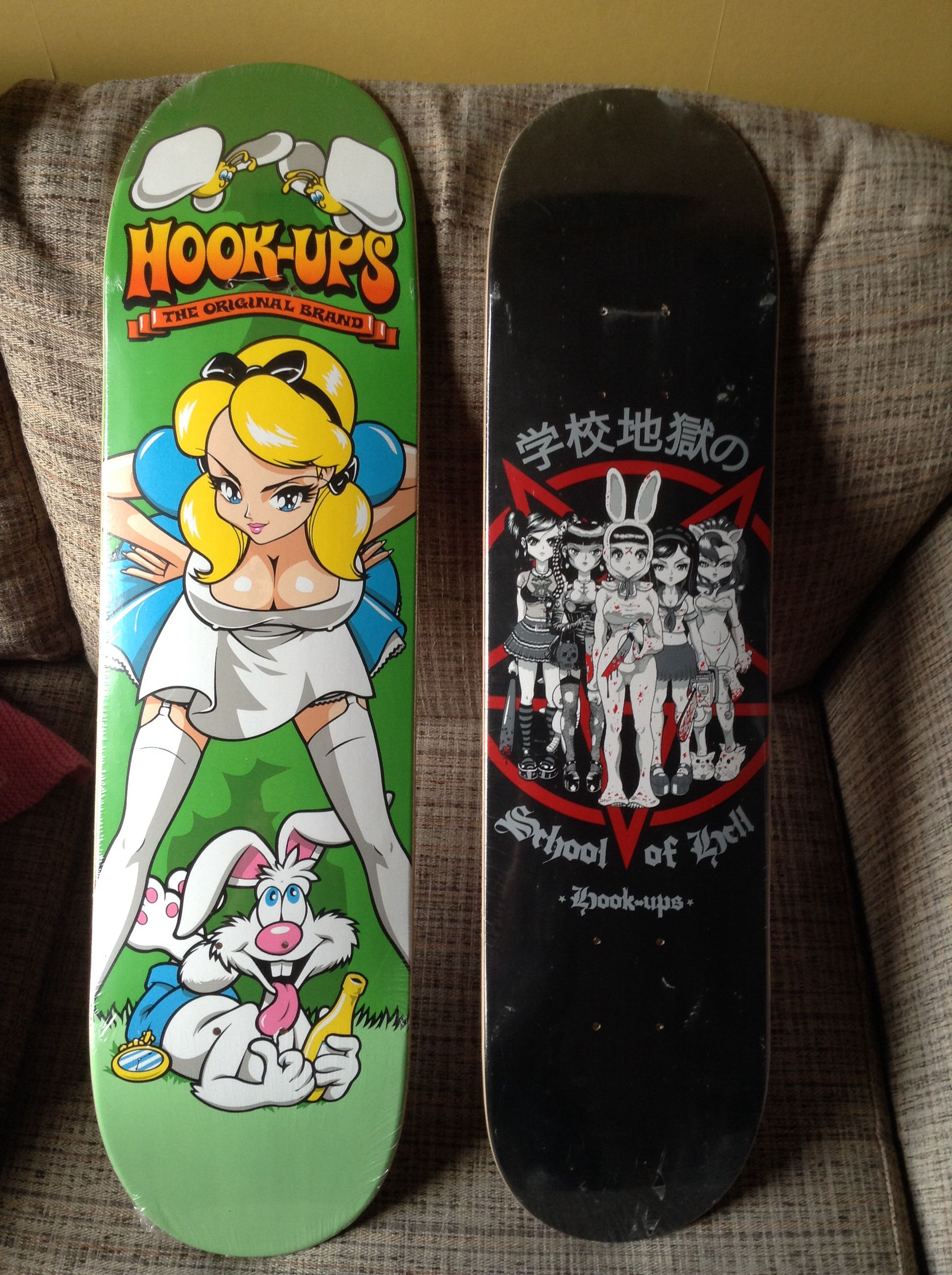 Hook Ups Decks From My Collection Hookups Skateboard Cool in measurements 1936 X 2592