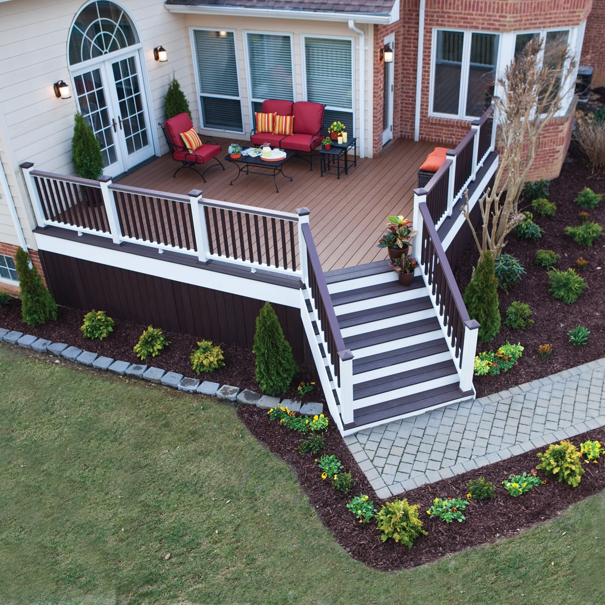 House Composite Decking Over Existing Deck Home Inspirations with size 1199 X 1198