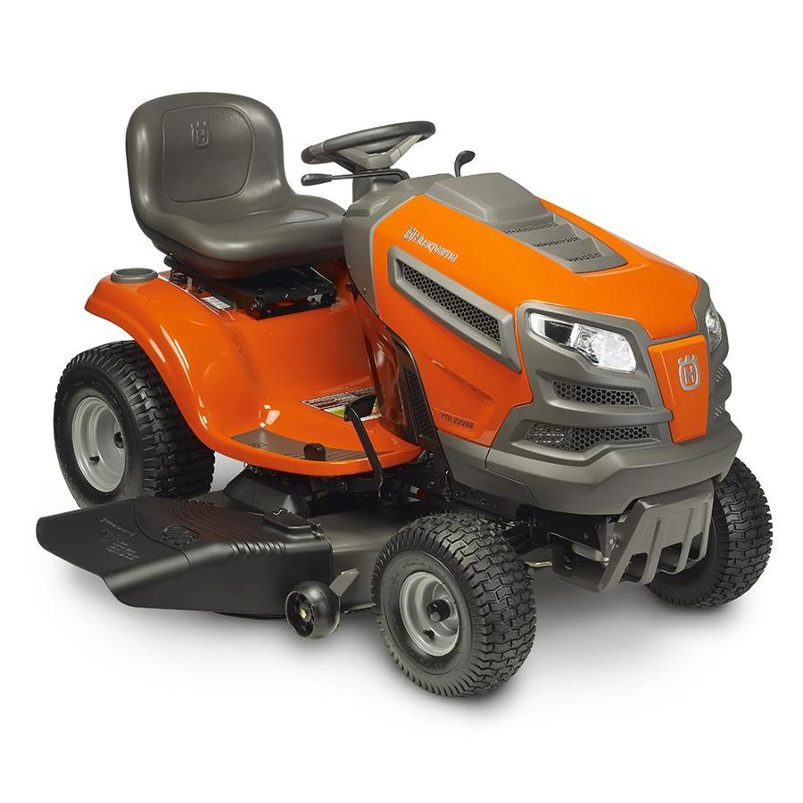 Husqvarna Yth22v46 22 Hp V Twin Hydrostatic 46 In Riding Lawn Mower inside sizing 900 X 900