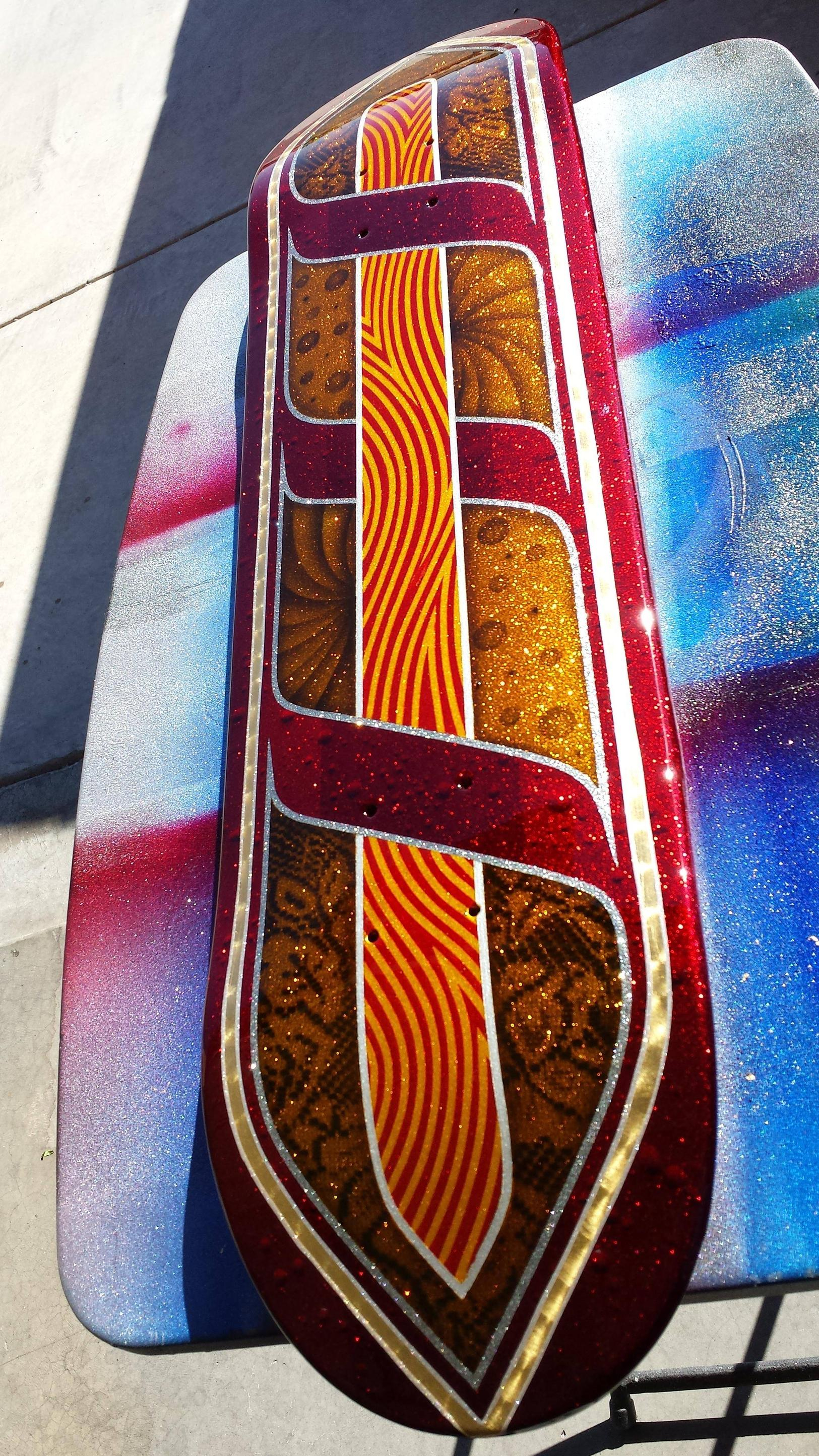 I Kustom Paint Skateboards More Info In Comments Skateboarding regarding proportions 1625 X 2890