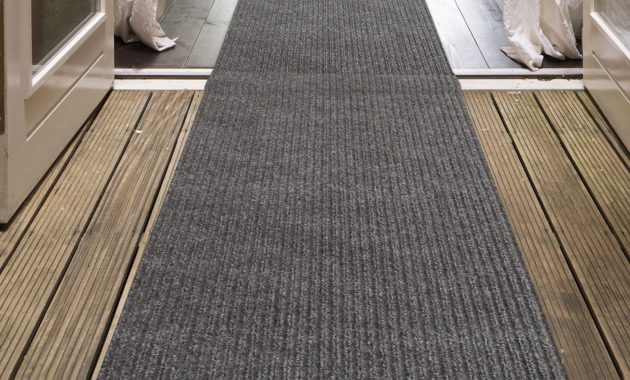 Impact Ribbed Indooroutdoor Utility Carpet Runner Grey Indoor pertaining to proportions 2000 X 2000