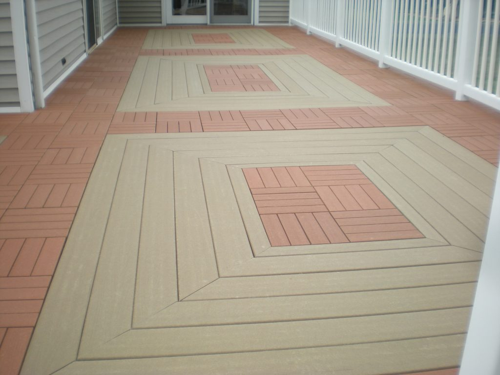 Installing Composite Decking Over Existing Deck A Combination Of for proportions 1024 X 768
