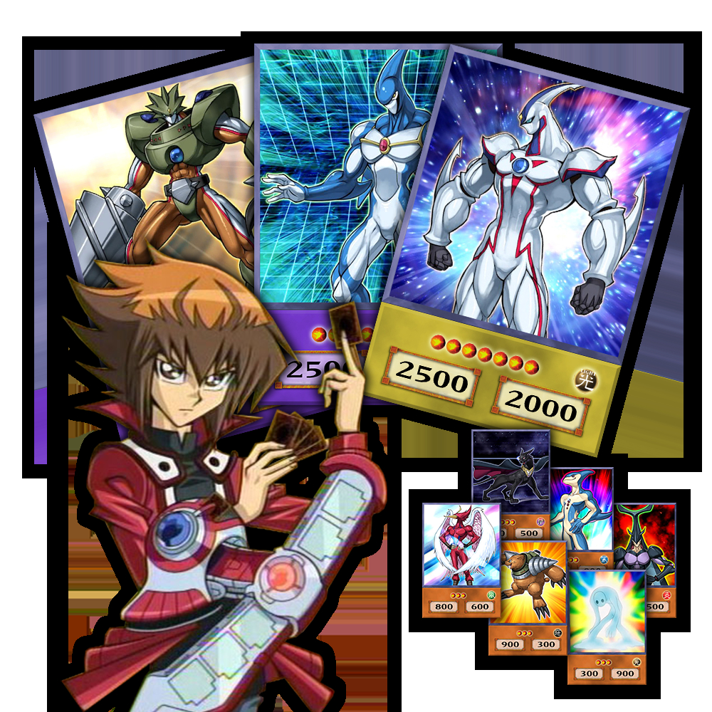 Jaden Yuki Deck Anime Style Season 3 with dimensions 1000 X 1000