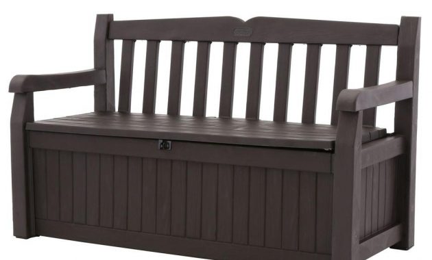 Keter Eden 70 Gal Outdoor Garden Patio Deck Box Storage Bench In with sizing 1000 X 1000