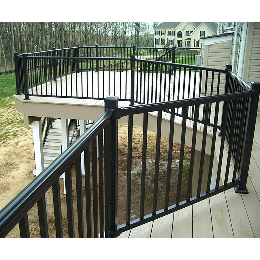 Key Link Arabian Series Aluminum Railing Sections Hoover Fence Co in measurements 902 X 902