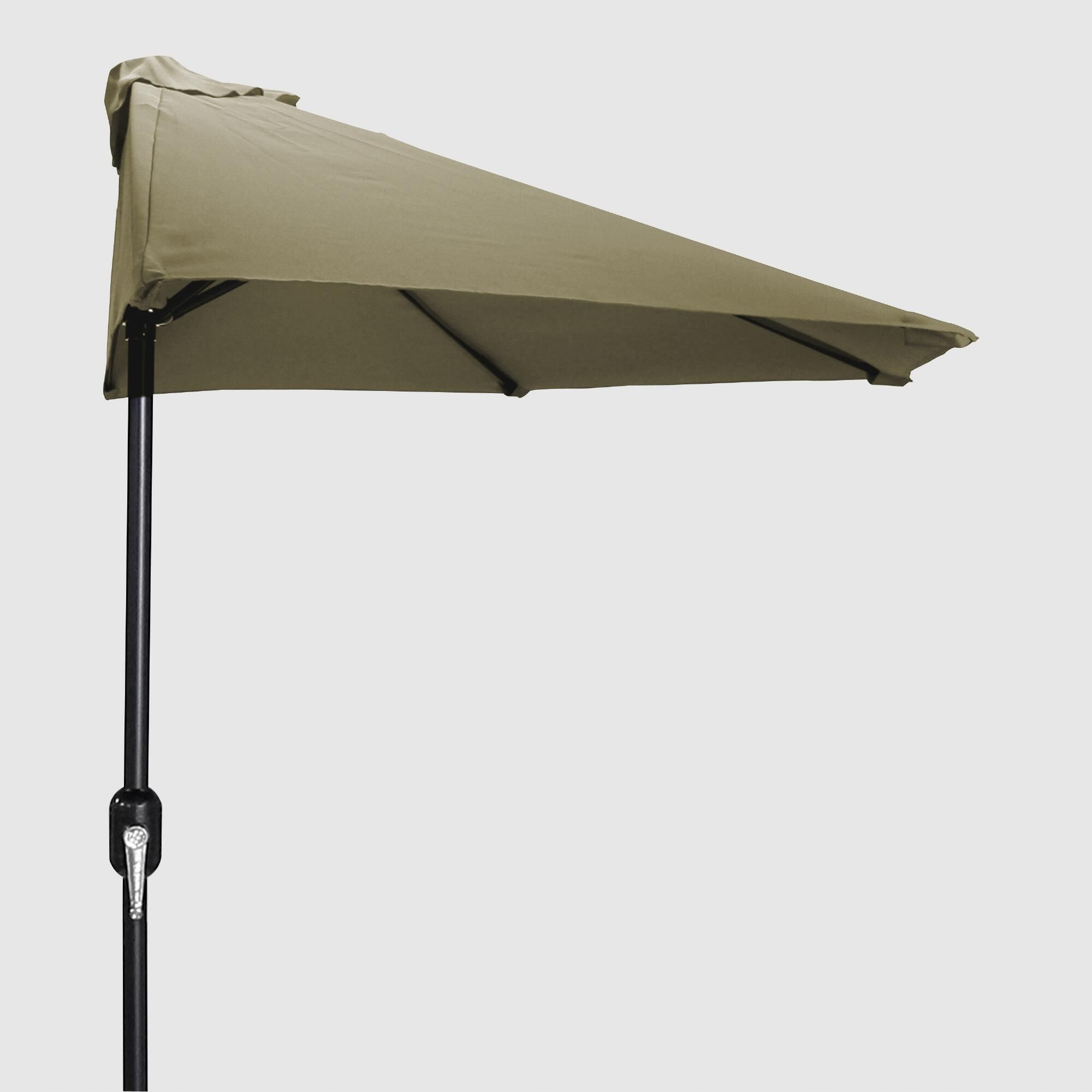 Khaki Half Umbrella Natural Fabric World Market Products within proportions 2000 X 2000