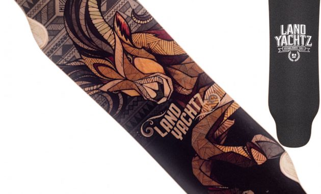 Landyachtz Tomahawk Longboard Skateboard Deck Slide Freeride 39 2012 within proportions 1781 X 1781